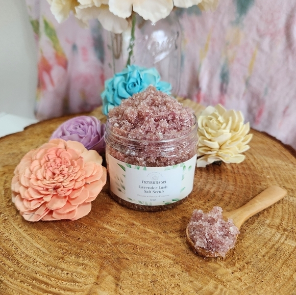 Handmade Lavender Lush‎ Salt Scrub - Picture 1 of 5